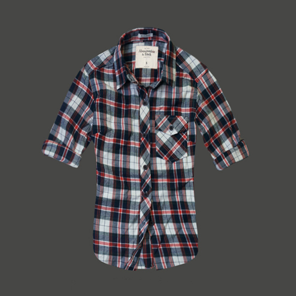 Abercrombie Fitch Mujeres Gaza Largo Blusa AF8409